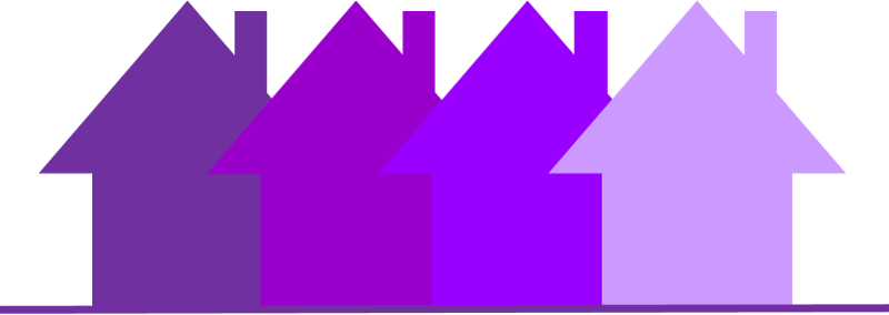 dv and fair housing - purple houses